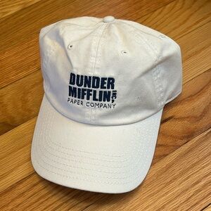 The Office Dunder Mifflin Blue Logo Baseball Hat
